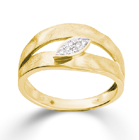 Ring Gold 585/Brillant